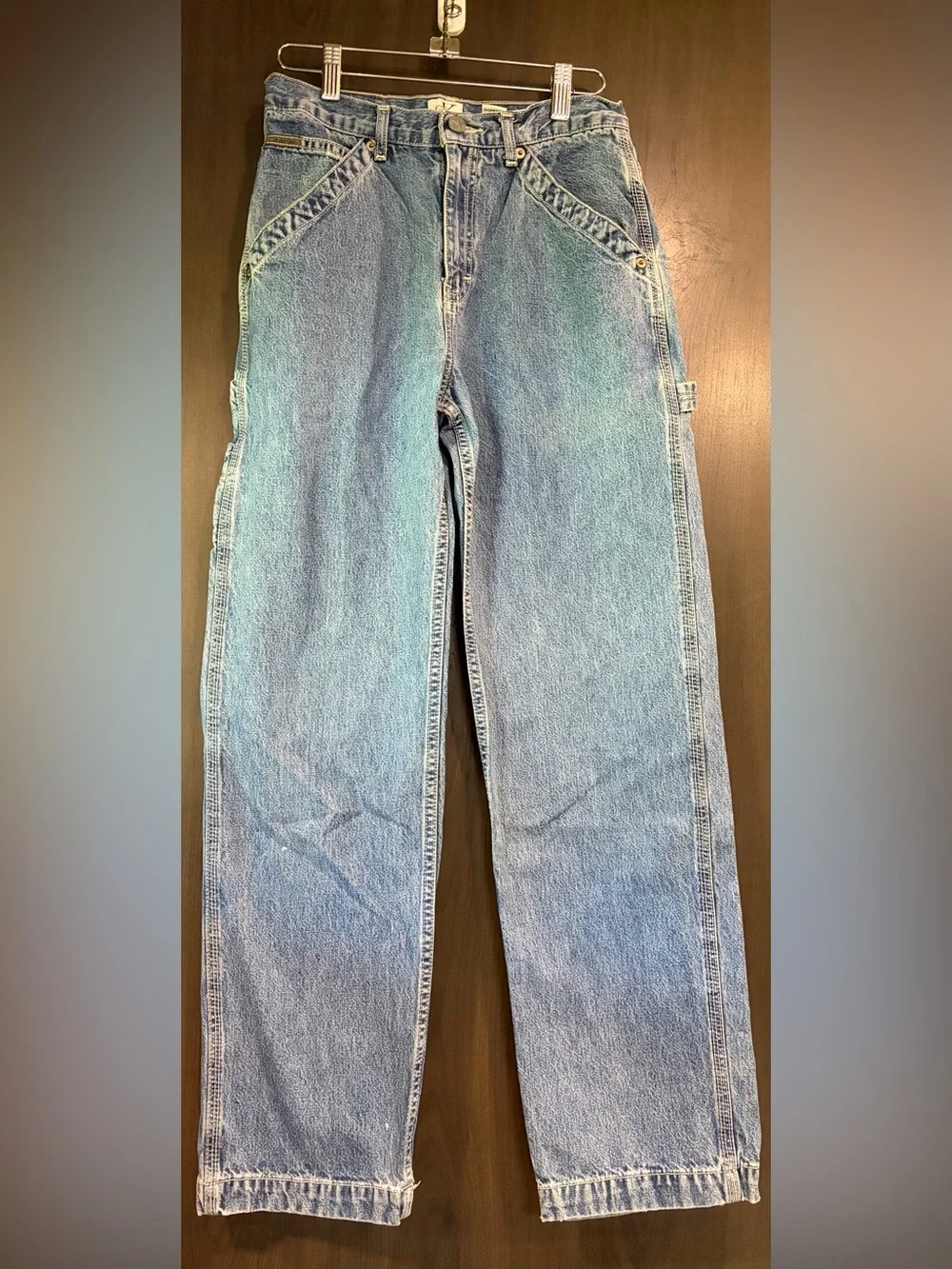 Calvin Klein Jeans carpenter Light Blue Denim kids size 14